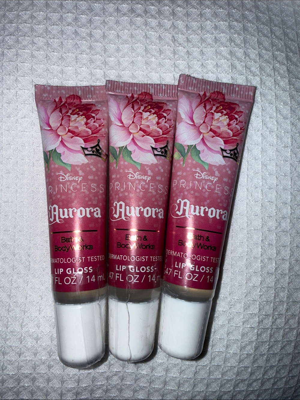BBW 3pc Princess Jasmine  lip gloss